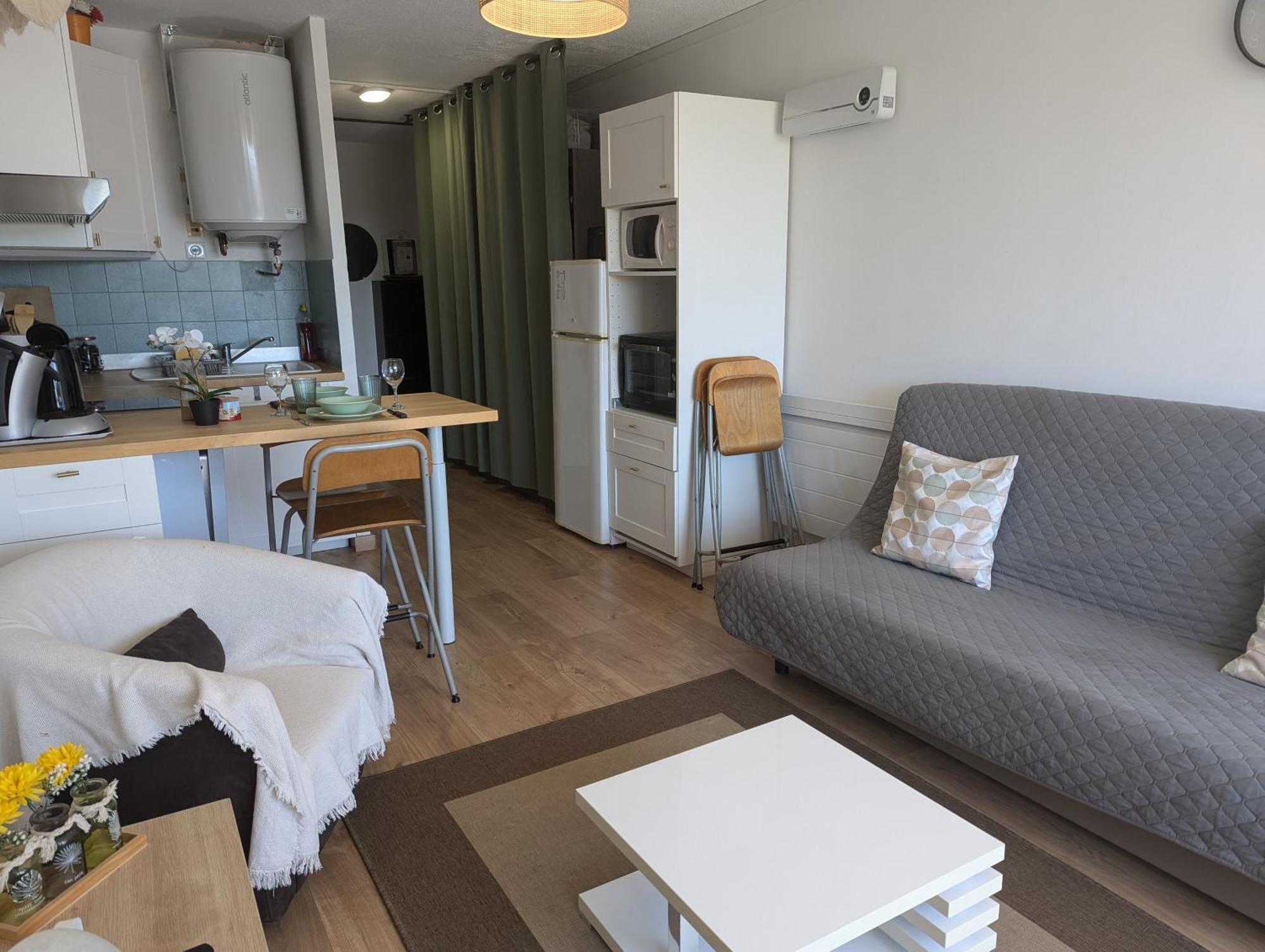 Sol-Y-Days Canastel, Studio Avec Coin Couchage, Quartier Du Boucanet Proche Commerces Et Plage لو غراو دو روا المظهر الخارجي الصورة